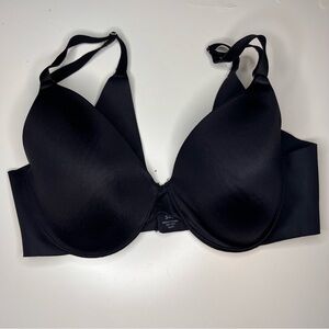 Soma Vanishing Back Full Coverage Black Bra Size 34C GUC
